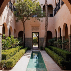 moroccan-courtyard-oasis-with-reflecting-pool moroccan-courtyard-oasis-with-reflecting-pool